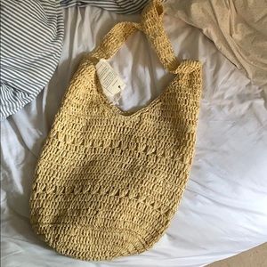 NWT Urban Outfitters Straw Tote